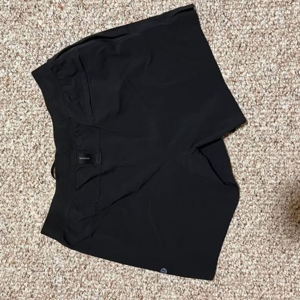 Lululemon Black Athletic Shorts Size M